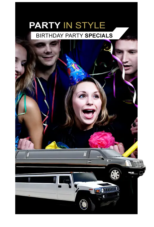 OC Birthday Party Limo